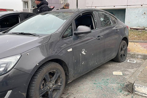 Губернатор опубликовал кадры последствий удара ВСУ по Белгороду