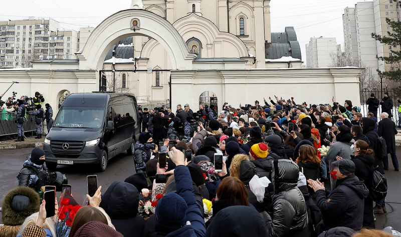 Похороны Навального