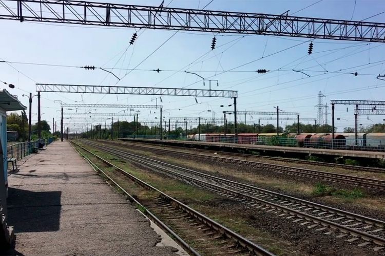 Диверсия на железной дороге в Одесской области