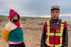 Сель смыл лагерь русских туристов на озере в Киргизии