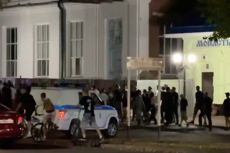 Шествие после драки с курдом в Краснодарском крае