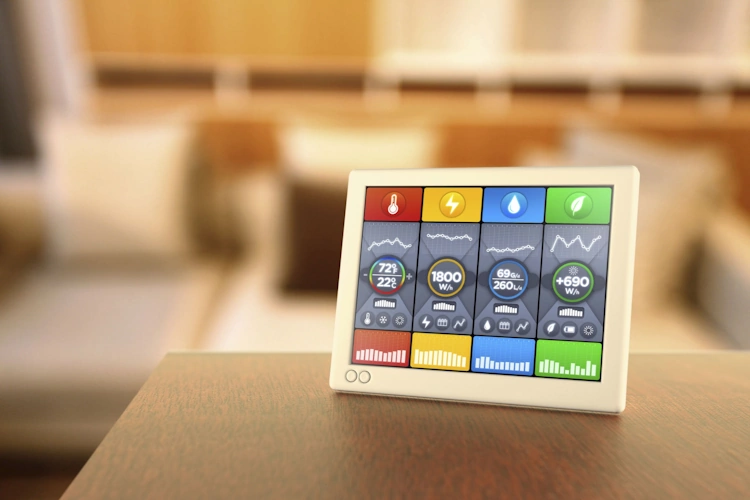 Smart home automation control panel