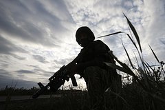 Дрон «Скат-350М» обнаружил готовившуюся к удару по Белгороду РСЗО Vampire