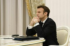 Макрон заявил о готовности к переговорам с Путиным