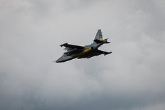 Минобороны отчиталось об уничтожении трех Су-25 ВВС Украины