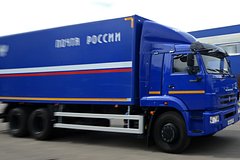 «Почта России» прокомментировала инцидент с загоревшимся грузовиком в Москве