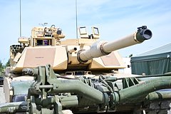 Российские военные подбили американский танк Abrams под Авдеевкой