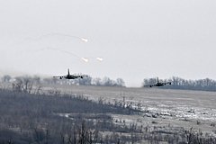 Су-25 поразили опорный пункт ВСУ неуправляемыми ракетами