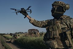 Воинскую часть в Приднестровье атаковал дрон, он уничтожил вертолет Ми-8МТ. Беспилотник прилетел со стороны Украины